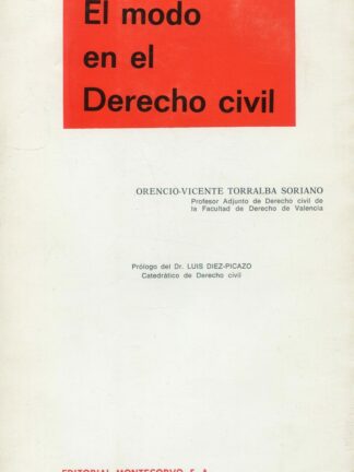 El modo en el Derecho civil