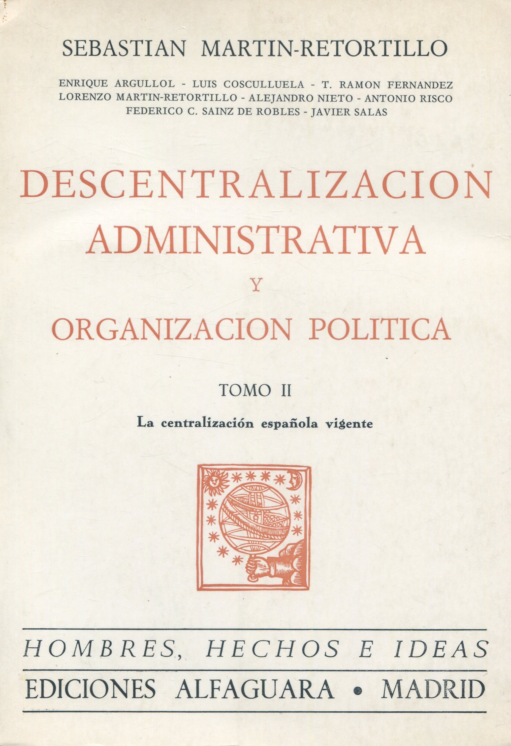 Descentralización administrativa / Martín-Retortillo/9788420410326