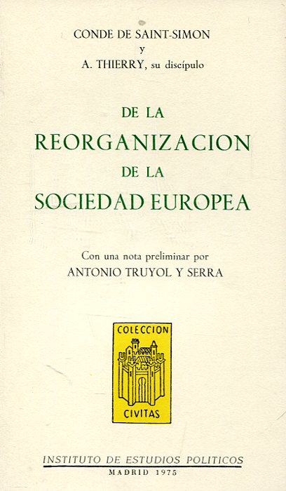 Reorganización Sociedad Europea (1814)