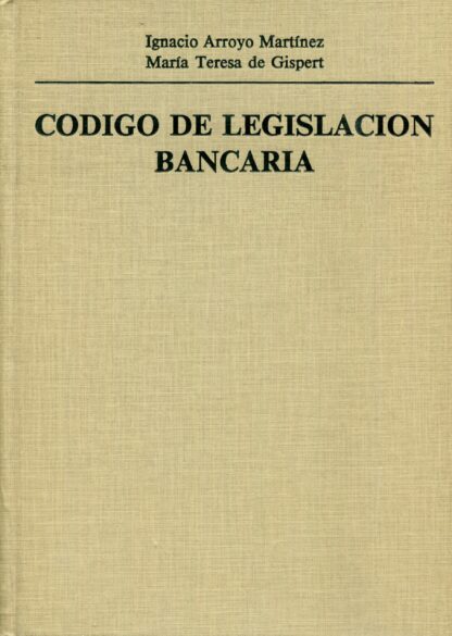 Código de Legislación Bancaria