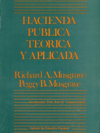 Hacienda pública teorica y aplicada