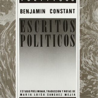 Escritos políticos. Constant
