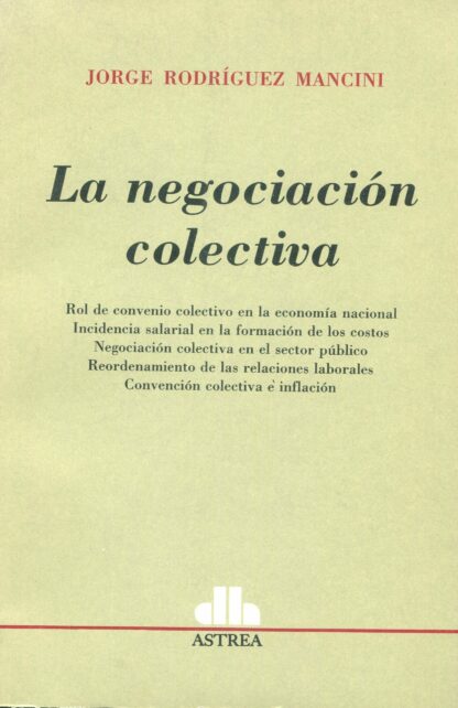 Negociación colectiva