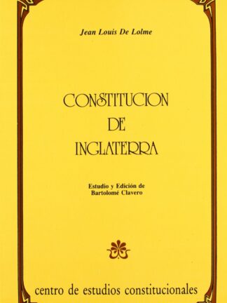 Constitución de Inglaterra