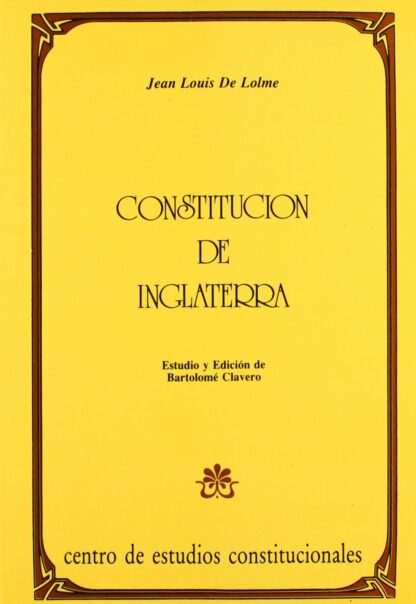 Constitución de Inglaterra