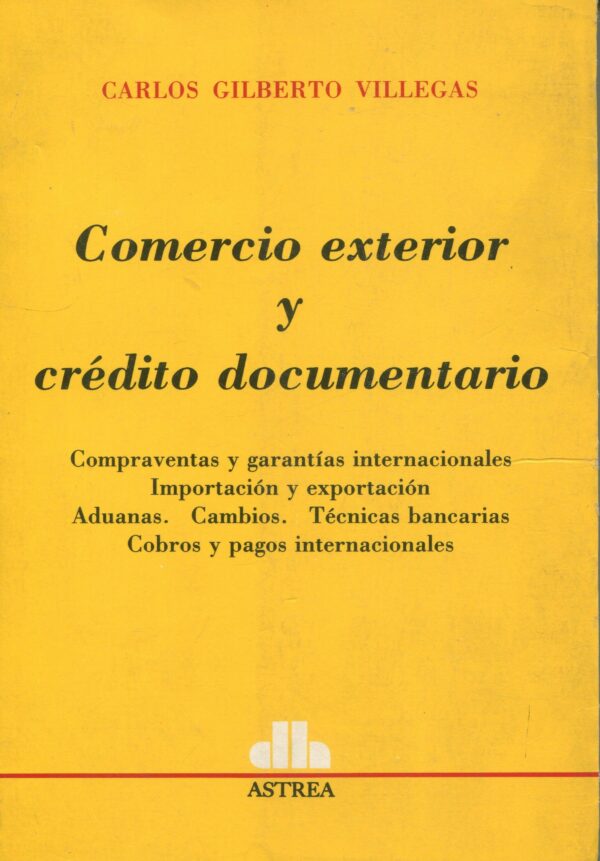 COMERCIO EXTERIOR CREDITO DOCUMENTAL