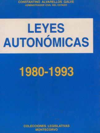 Leyes Autonómicas 1980-1993