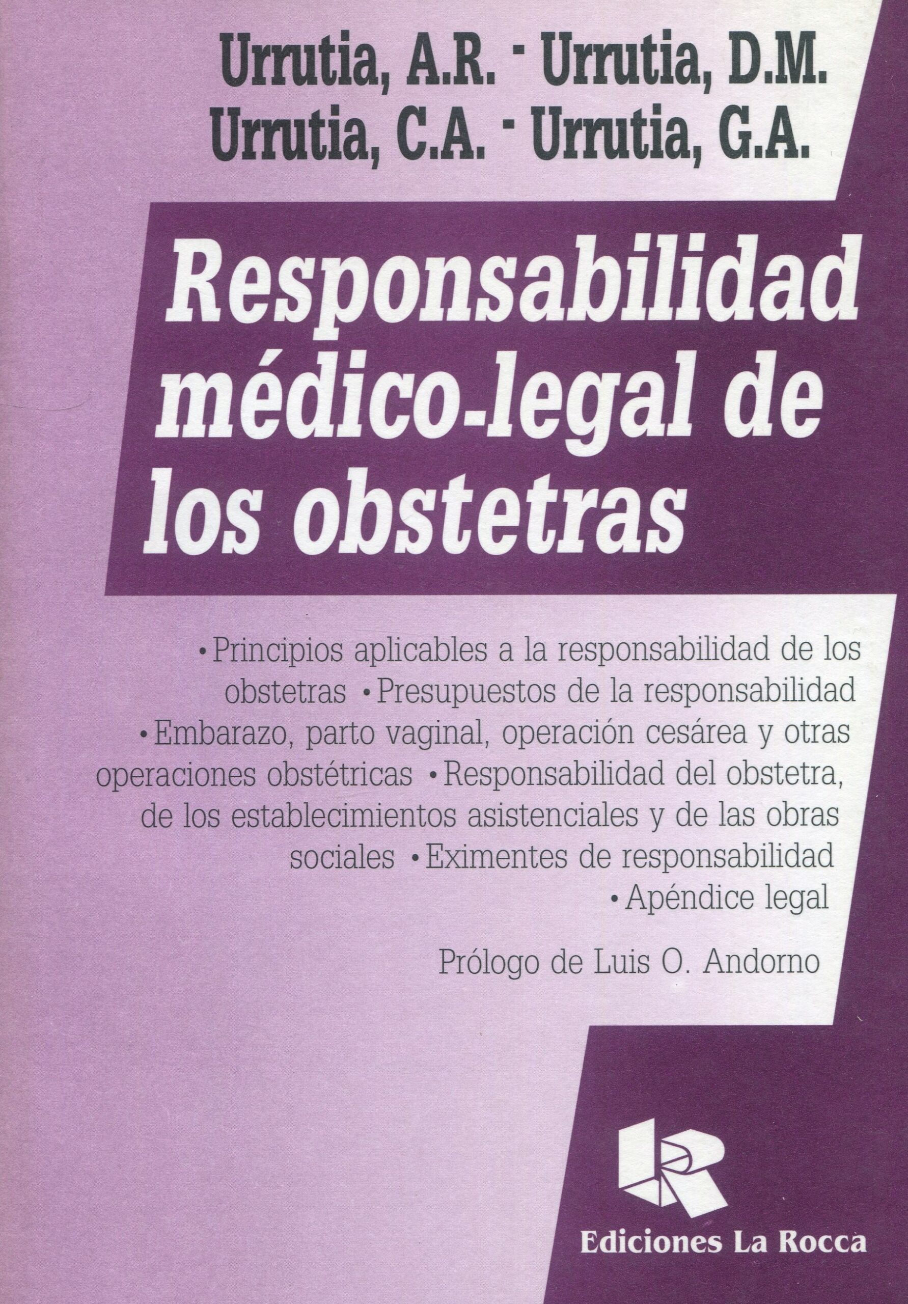 Responsabilidad medicolegal9789509714762