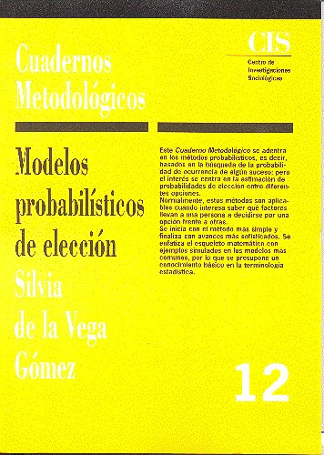 Modelos Probabilísticos de Elección
