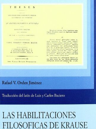 Habilitaciones Filosóficas de Krause