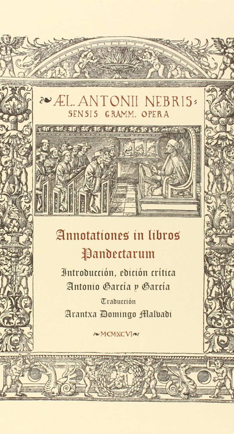 Annotationes in libros Pandectarum