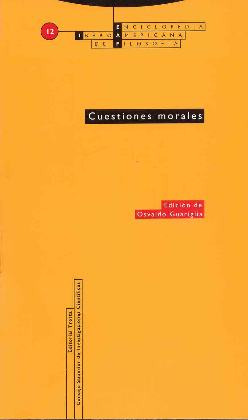 Cuestiones Morales Vol 12
