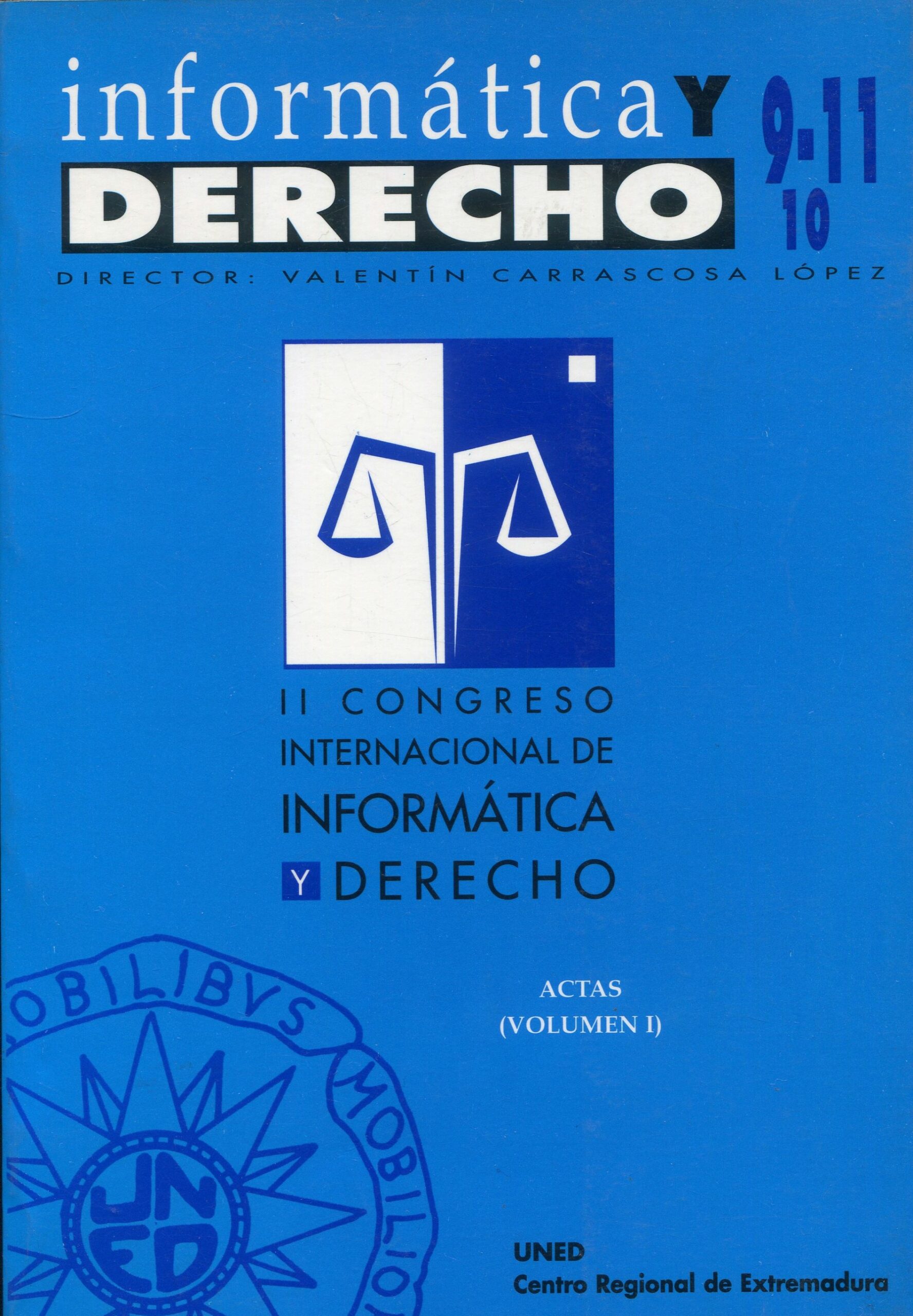 Informática y Derecho 9-10-11 9788488861559