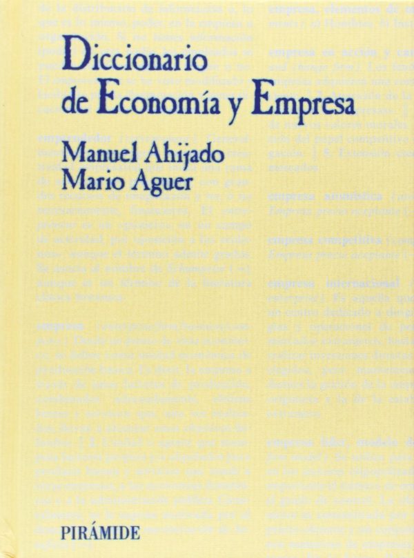 DICCIONARIO DE ECONOMÍA Y EMPRESA