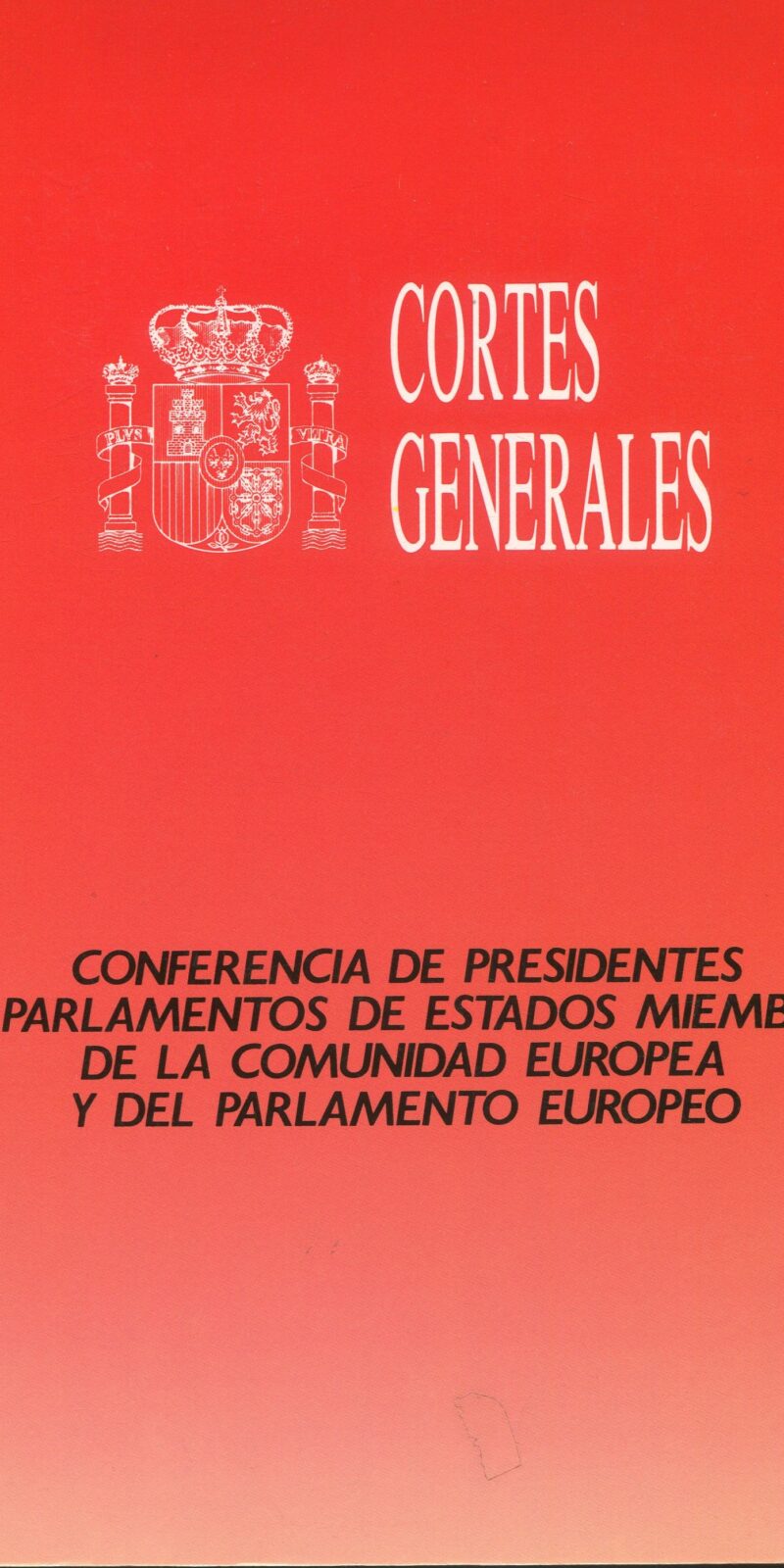 Conferencia Presidentes Parlamentos / 9788450596397