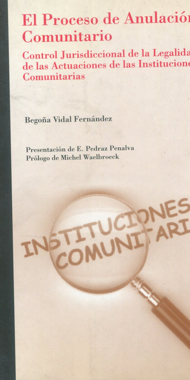 Proceso de Anulación Comunitario / 9788495027306