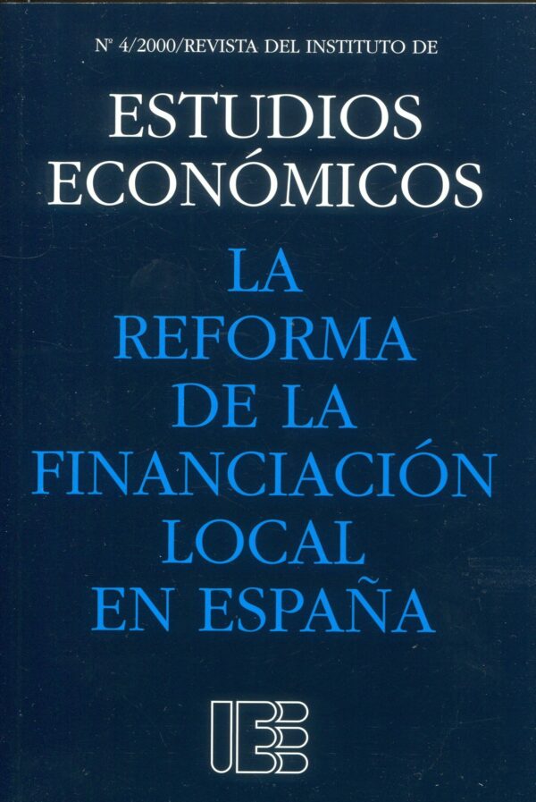 Reforma financiación local España / Int. Estudios Económicos
