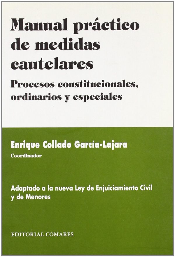 MANUAL PRÁCTICO MEDIDAS CAUTELARES