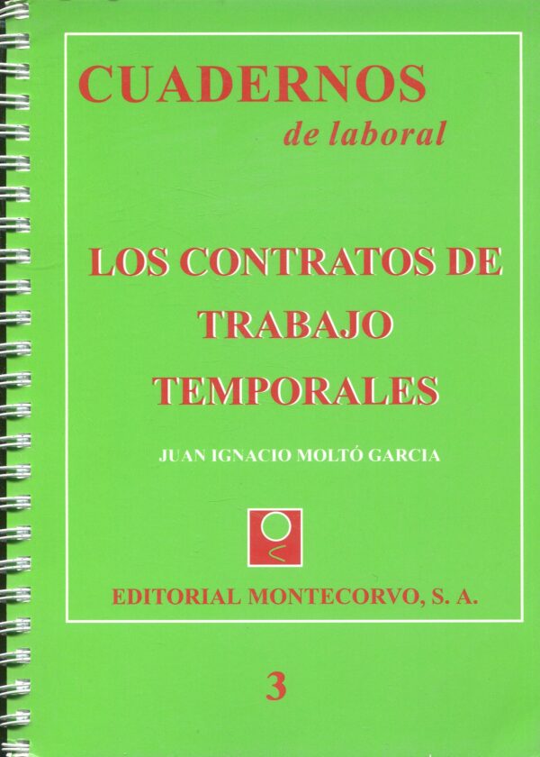 Contratos de trabajo temporales / 9788471113955