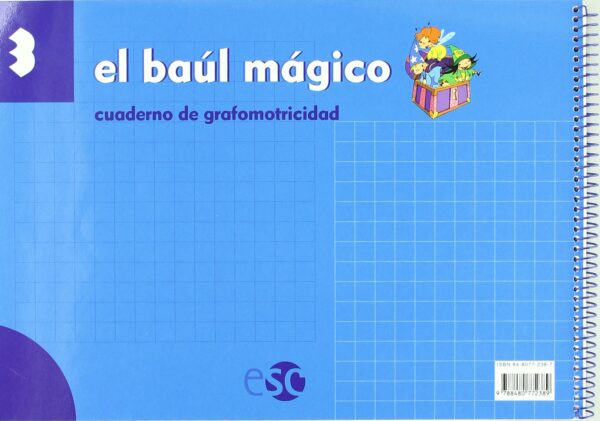 BAUL MAGICO CUADERNO DE GRAFOMOTRICIDAD 3 AÑOS