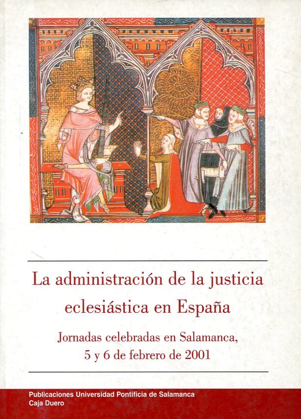 Administración justicia eclesiástica en España
