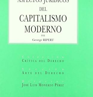 Aspectos Jurídicos del Capitalismo Moderno