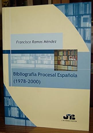 BIBLIOGRAFÍA DERECHO PROCESAL