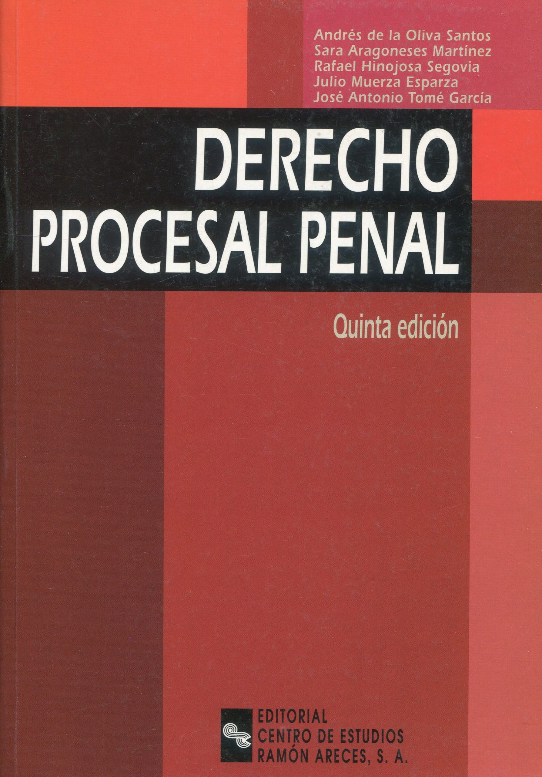Derecho procesal penal 9788480045391