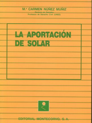 La aportación de solar