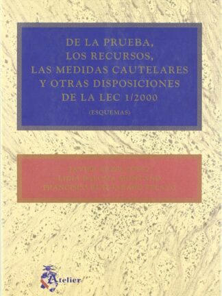De la Prueba, Los Recursos, las Medidas Cautelares y otras Disposiciones de la Lec 1/2000 ( Esquemas)