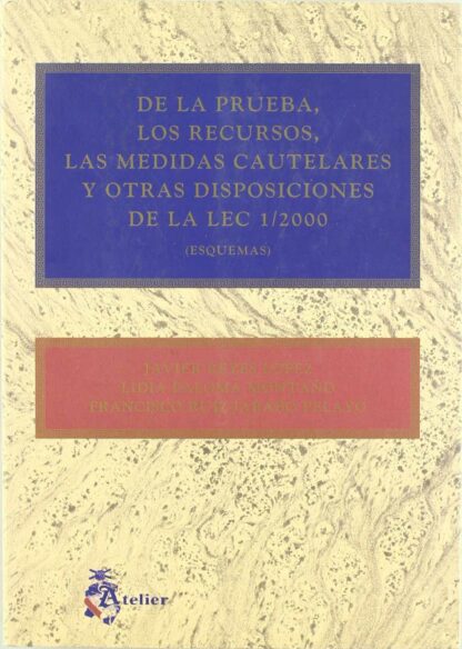 De la Prueba, Los Recursos, las Medidas Cautelares y otras Disposiciones de la Lec 1/2000 ( Esquemas)