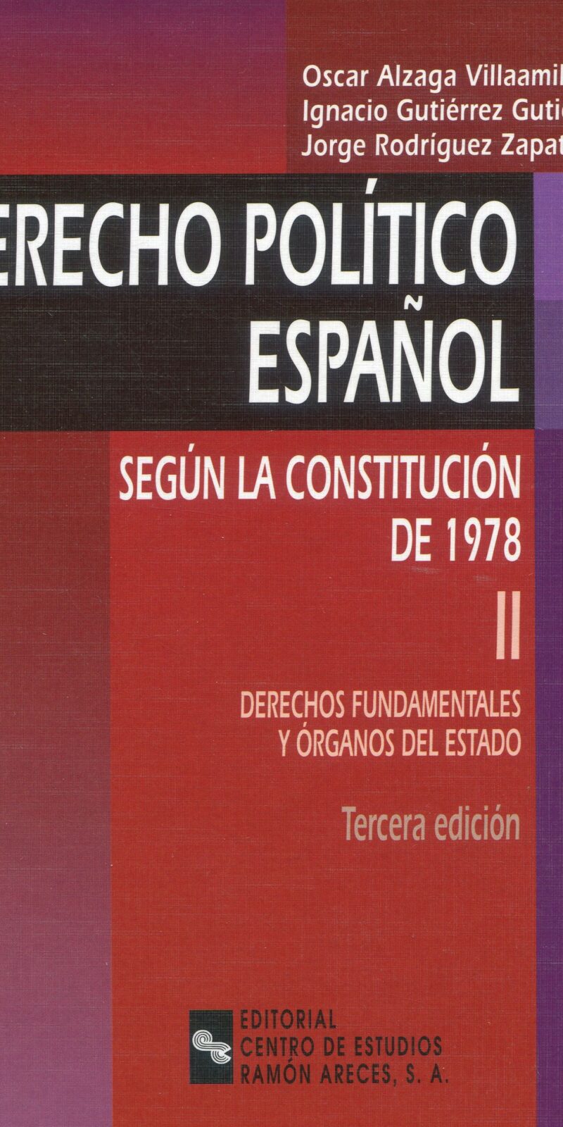 Derecho Político Español 9788480045438