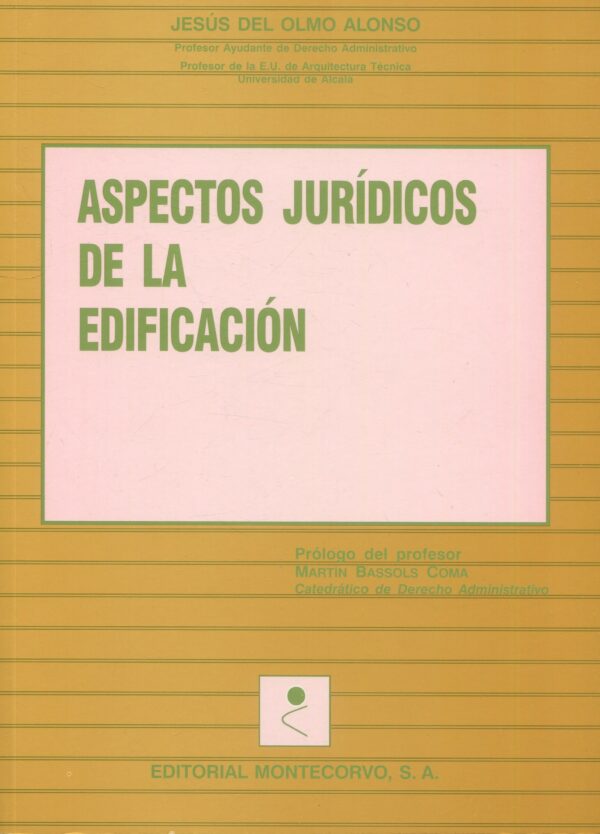 Aspectos Jurídicos de la Edificación / 9788471114198