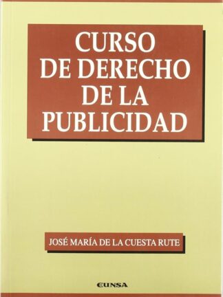 Curso de derecho de la publicidad