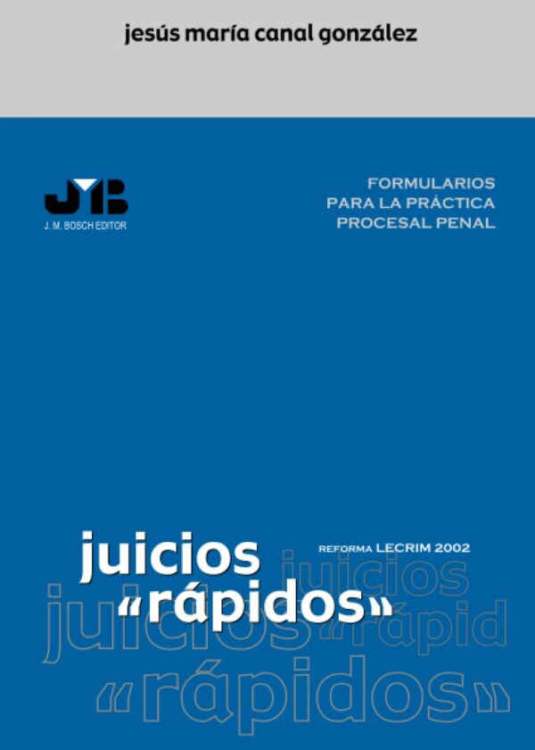 juicios rápidos 9788476986844