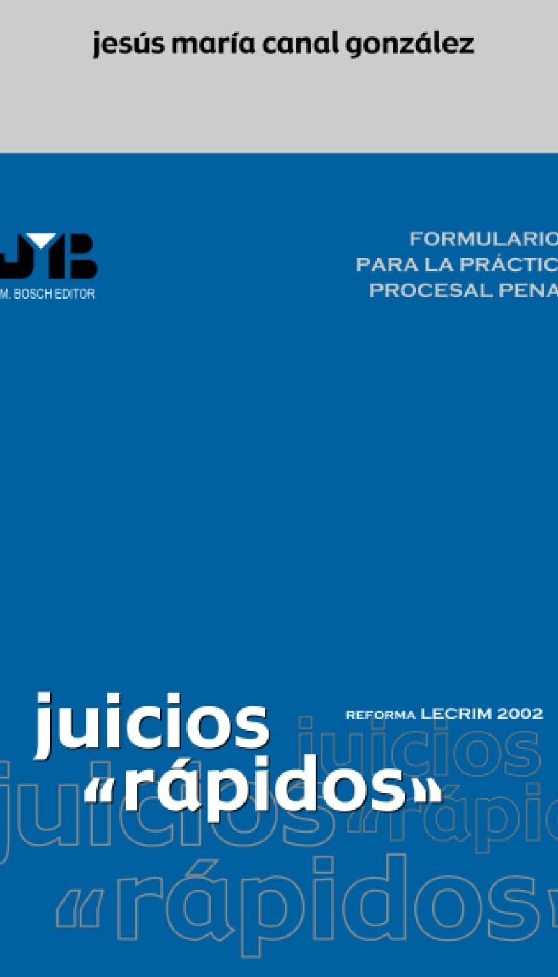 juicios rápidos 9788476986844