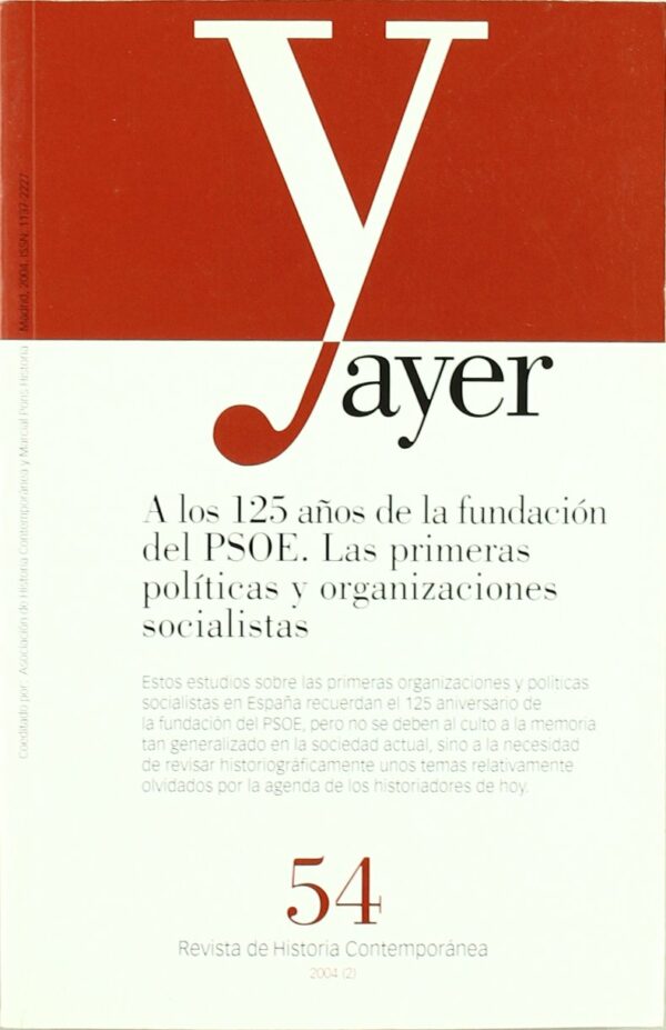 REVISTA AYER 54