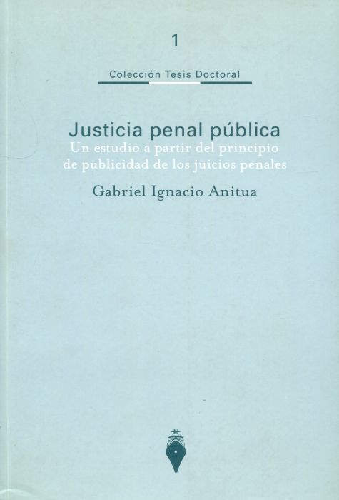 JUSTICIA PENAL PÚBLICA