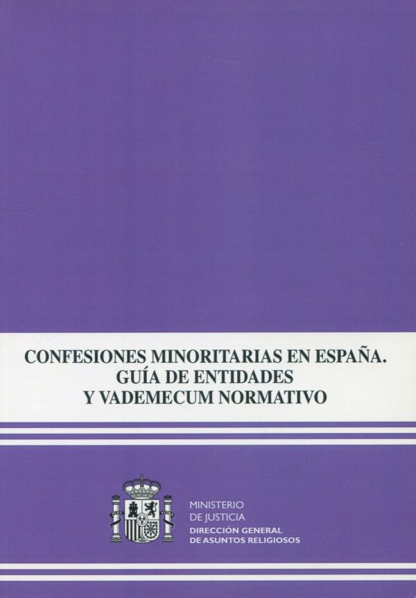 Confesiones minoritarias9788477878032