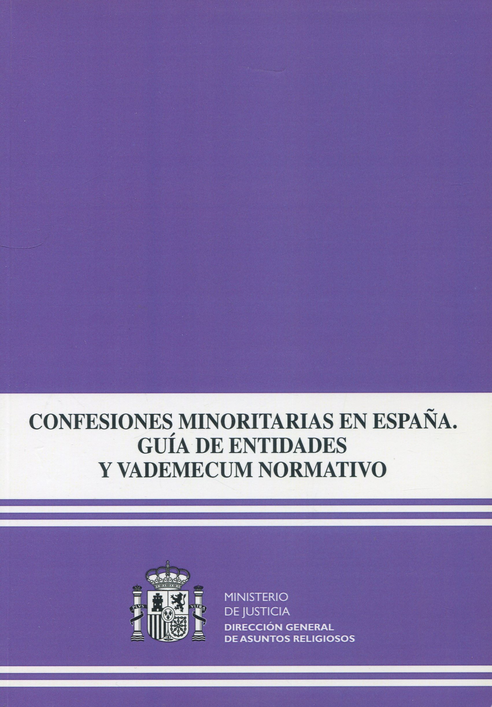 Confesiones minoritarias9788477878032