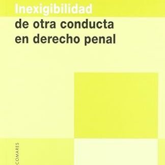 PDF Inexigibilidad de otra conducta en Derecho Penal