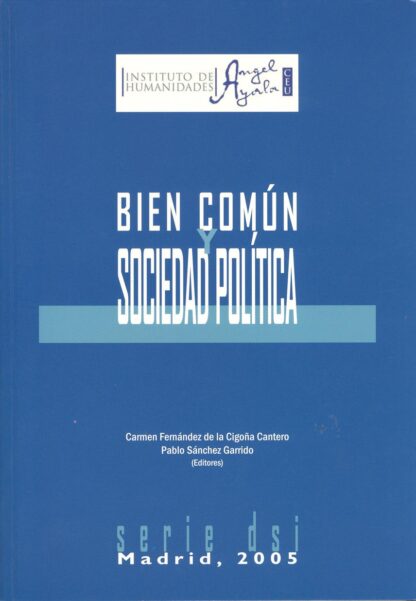Bien común y sociedad política