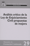 Análisis Crítico de la Ley de Enjuiciamiento Civil: Propuestas de Mejora
