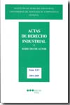 Actas de Derecho Industrial y Derecho de Autor, 25.(2004-2005)