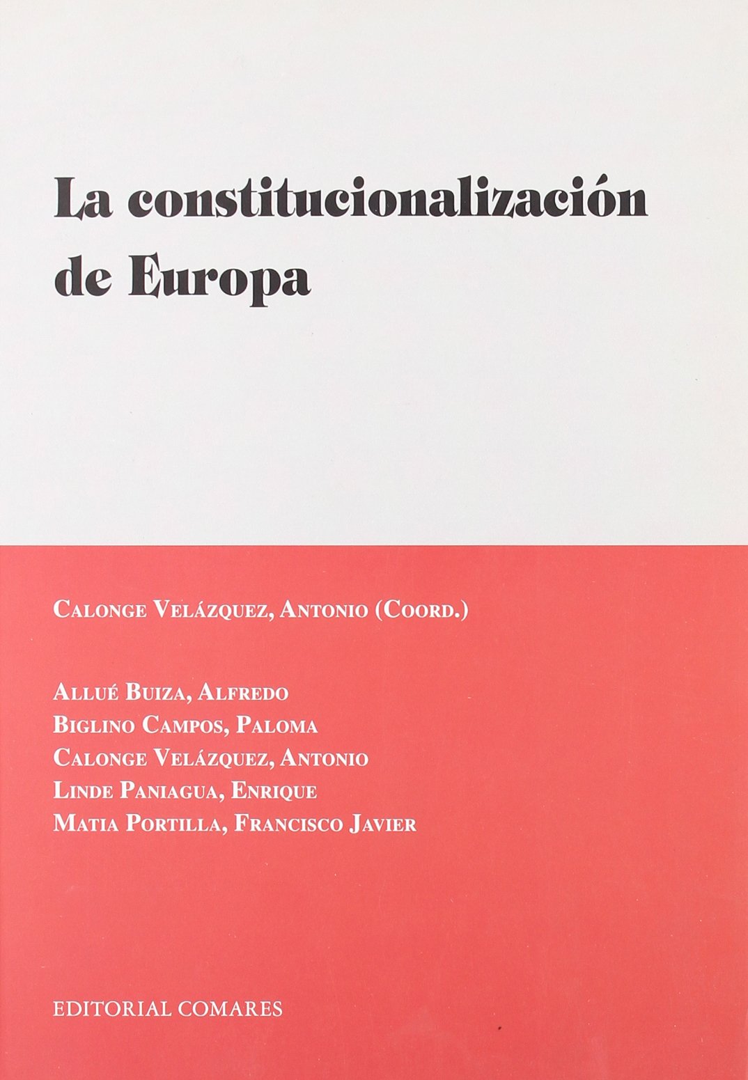 Constitucionalización de Europa