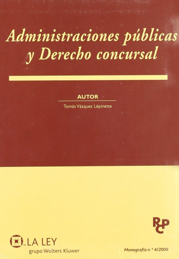 ADMINISTRACIONES PÚBLICAS DERECHO CONCURSAL