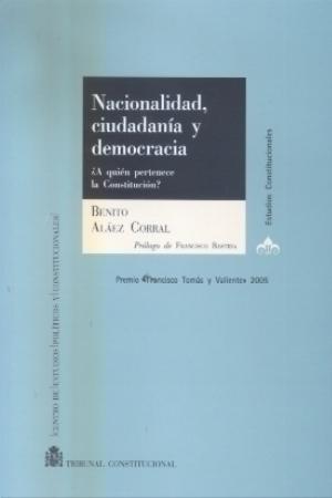 NACIONALIDAD CIUDADANÍA DEMOCRACIA CONSTITUCIÓN