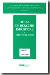 Actas de Derecho Industrial y Derecho de Autor. Tomo XXVI (2005-2006)