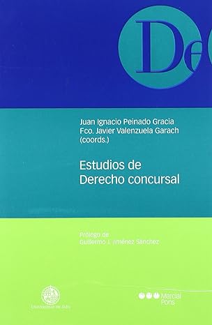 Estudios de Derecho Concursal