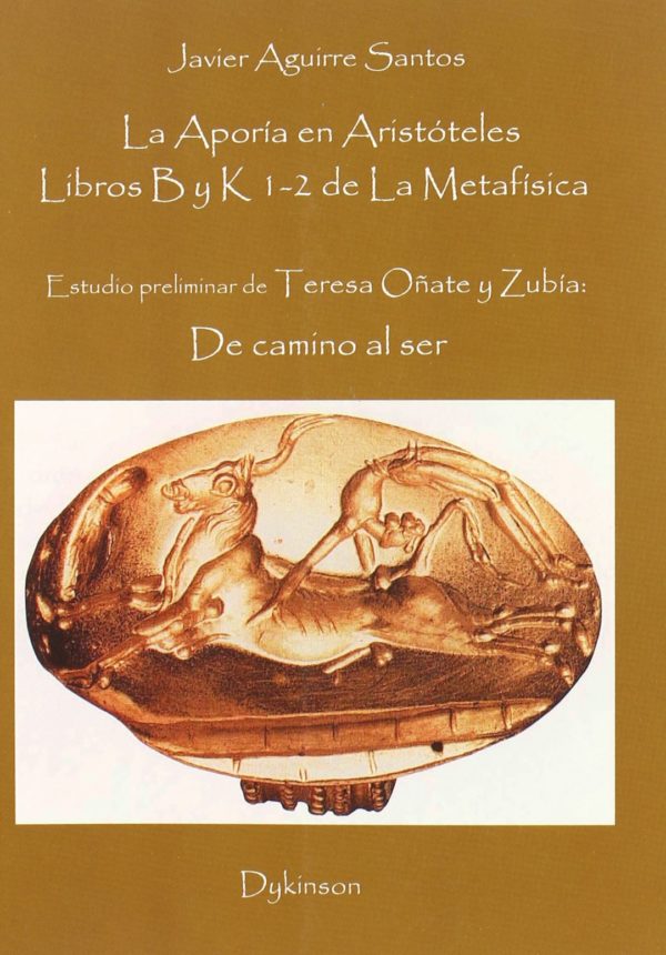 APORÍA EN ARISTÓTELES LIBROS B Y K METAFÍSICA